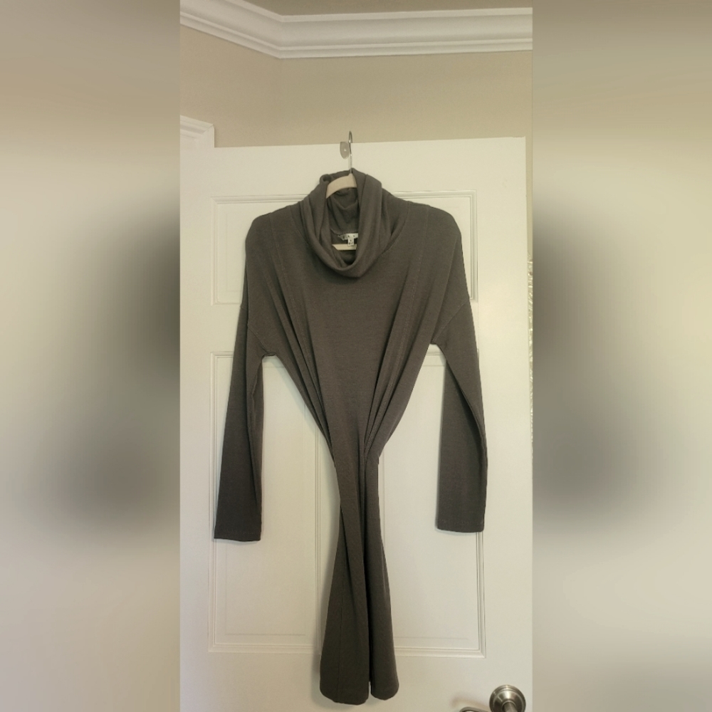 CAbii cowel neck dress